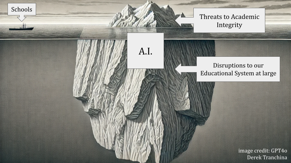 AI in Education: The Academic Integrity Conversation is just the Tip of the Iceberg